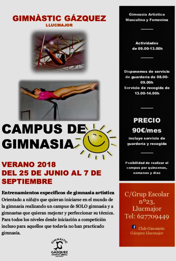 Campus de gimnàstica gazquez