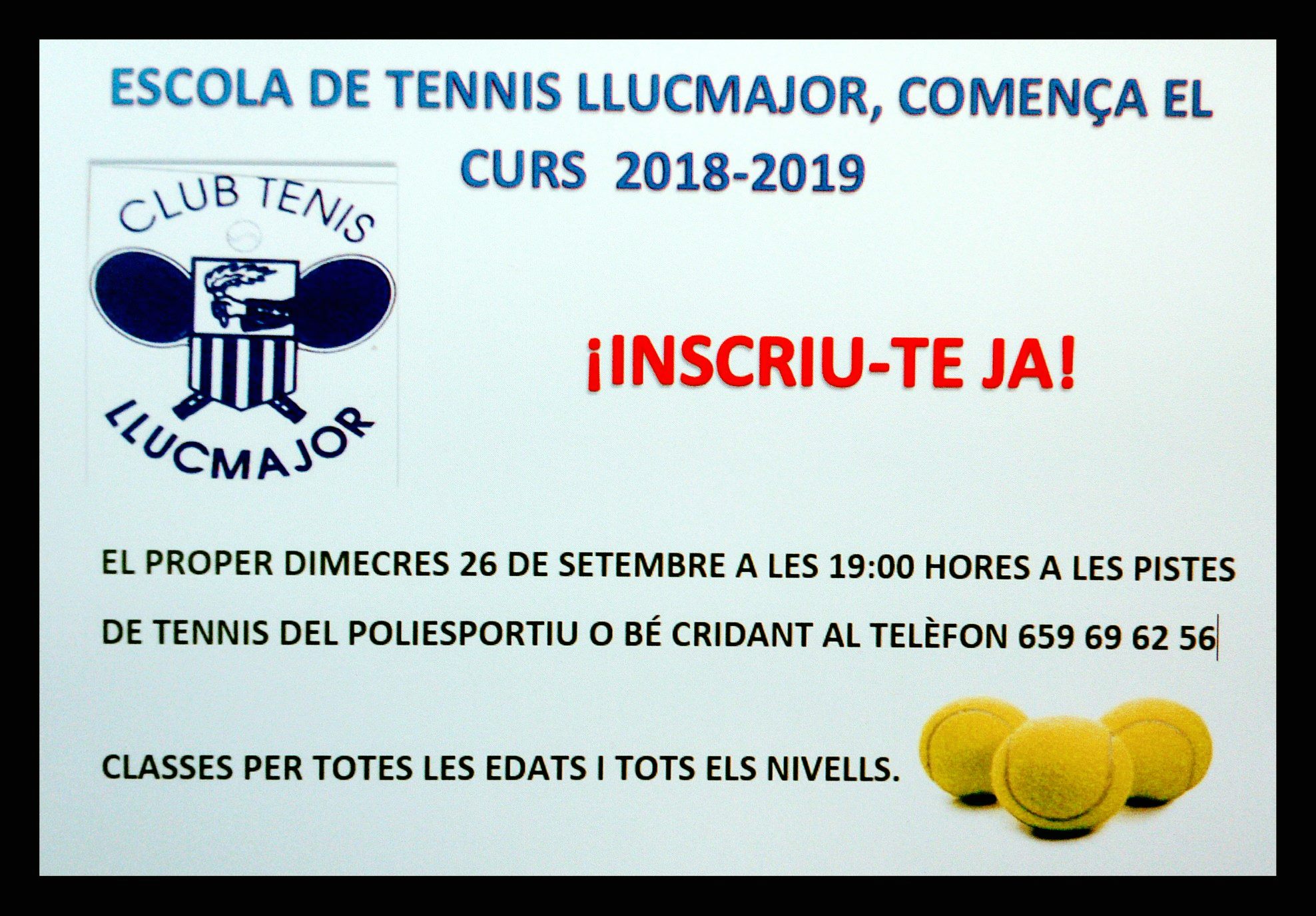 Tenis Llucmajor