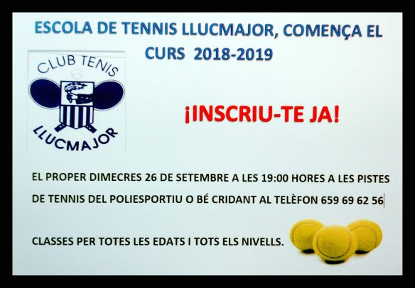 Tenis Llucmajor